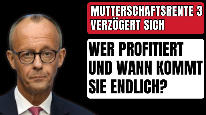 Mutterschaftsrente 3 verzögert sich: Wer profitiert und wann kommt sie endlich?