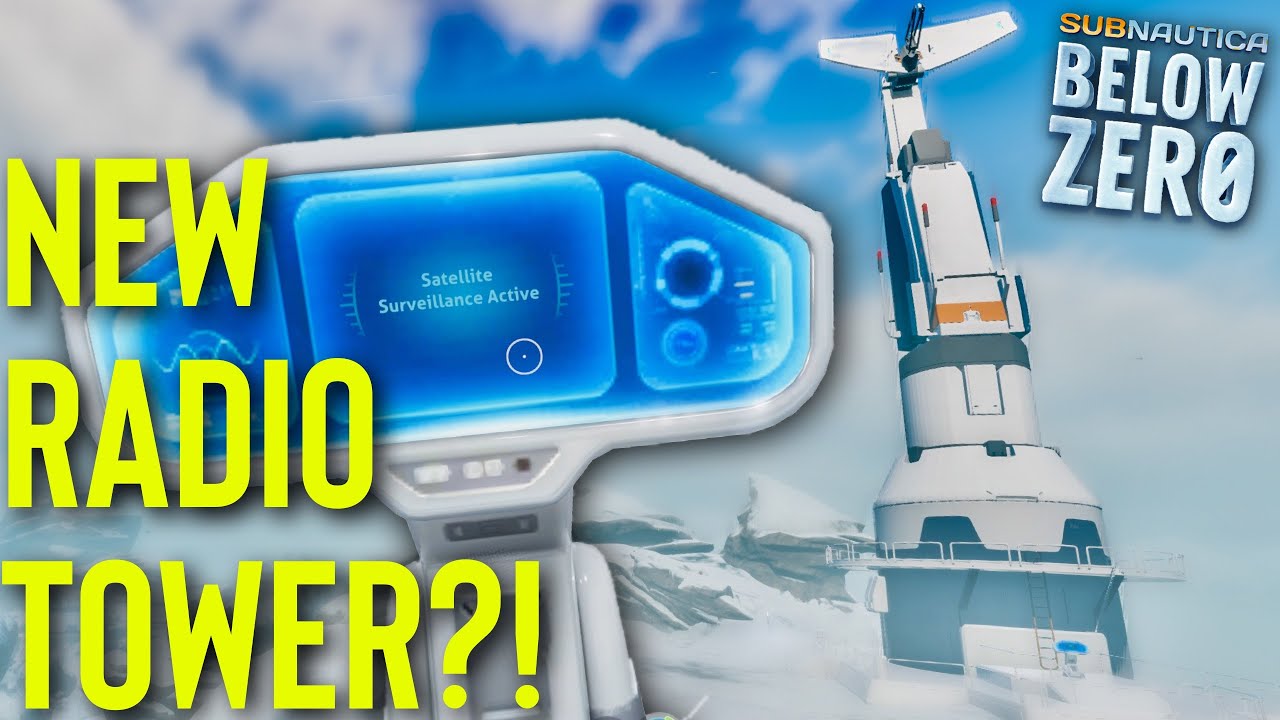 Subnautica Below Zero New Radio Tower?! YouTube