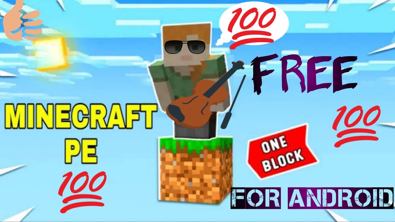 😱😱HOW TO DOWNLOAD ONE BLOCK MAP MINECRAFT  FOR ANDROID POCKET EDITION 😱😱latest version 😍