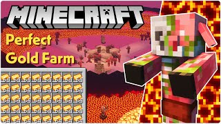 High Efficiency Gold XP Farm | Minecraft 1.18 Tutorial