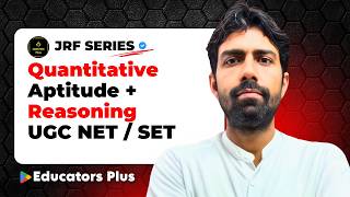 UGC NET Paper 1 Quant + DI + Reasoning | PYQ + Tricks | Live Practice Session  @EducatorsPlus