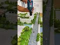 Architectural model supervised by architect