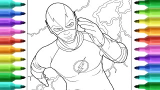 Coloring The Flash ( DC Comics )