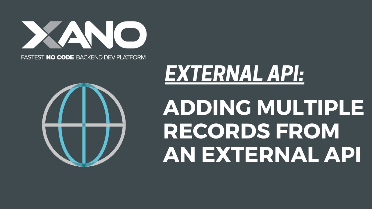 External APIs: Adding multiple records from an external API