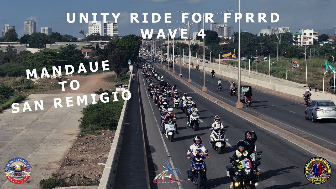 Duterte Unity Rides 4th Wave of the Unity Ride for our Former President Rodrigo Roa Duterte ...