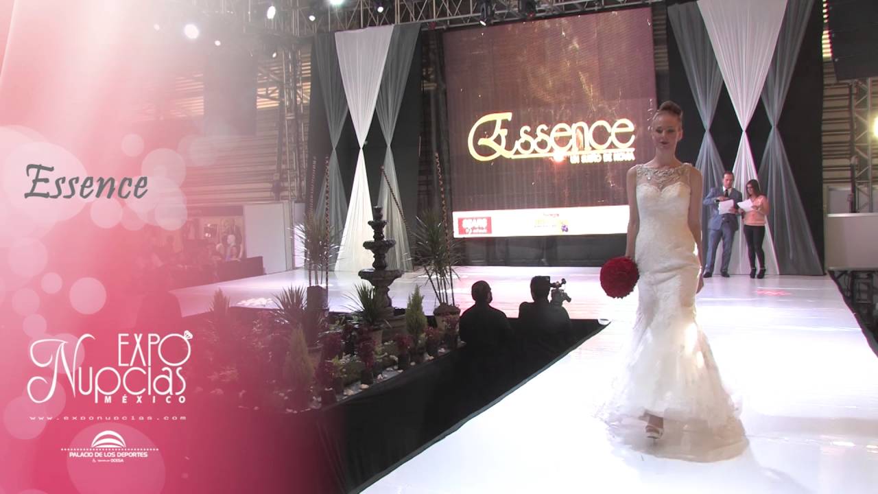 Expo Nupcias Pasarela de vestidos de novia por Essence Julio 2016