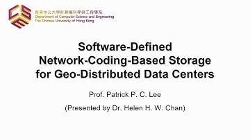 Software-Defined Network-Coding-Based Storage for Geo-Distributed Data Centers