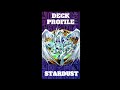 Yu-Gi-Oh! 5D´s STARDUST DRAGON (Deck Polvo de Estrellas) TCG DECK PROFILE (Yusei Fudo)