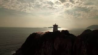 Sunset Near The Light House - Evening Sunset Dark Light House Calm