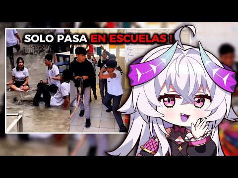 Ayaka reacciona a Cosas que pasan solo en las escuelas by Tai Delux
