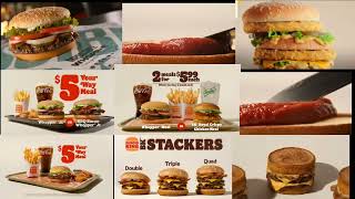 All Burger King Ad Playing At Once