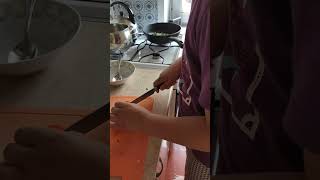 Андрей Готовит Spaghetti Con Gamberi