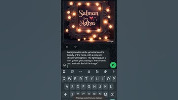 Meta ai on WhatsApp | generate an image of your name | WhatsApp Meta AI Magic #shorts #aiimages