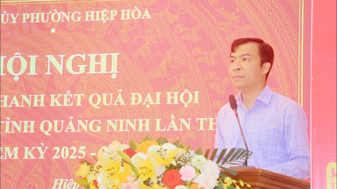 Đảng uỷ phường Hiệp Hoà - Bản tin sinh hoạt chi bộ tháng 11 năm 2025
