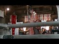 令和5年 5月5日 長野県塩尻市小野神社式年造営御柱大祭 建御柱奉告祭 鉾の舞