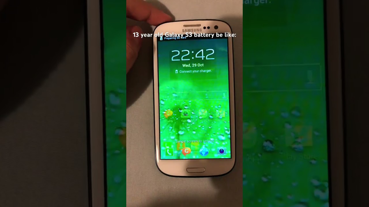 Samsung Galaxy S3 battery after 13 years be like: 