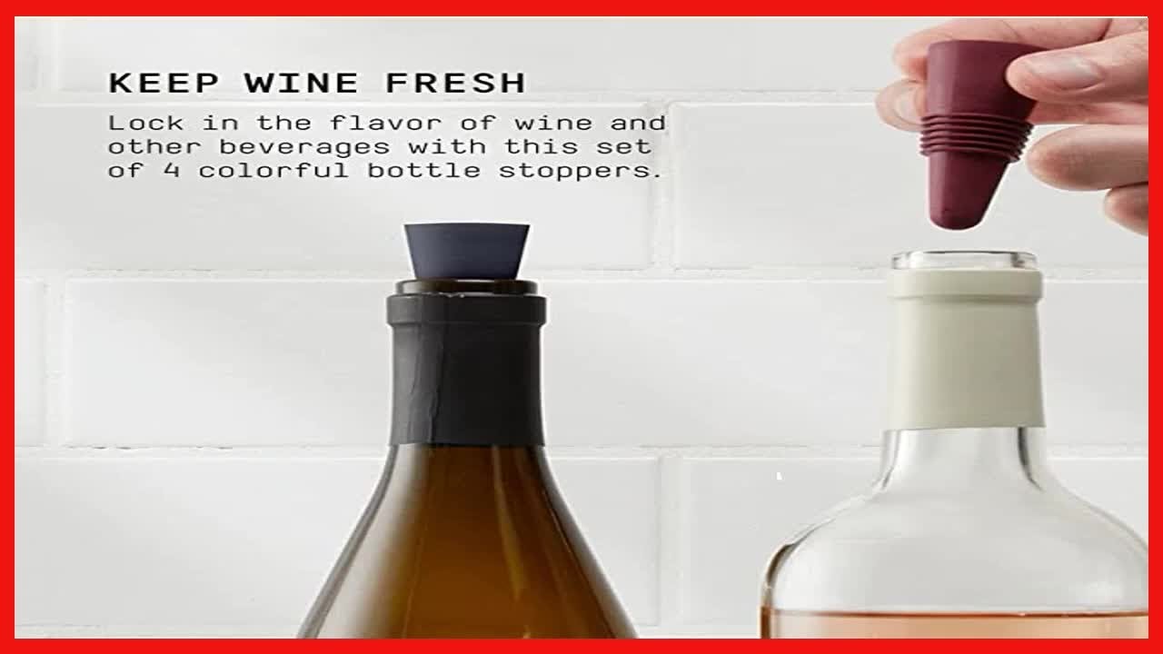 Rabbit Wine And Beverage Bottle Stoppers: Stylish, Durable & Fun 2 Rabbit Wine And Beverage Bottle Stoppers: Stylish, Durable & Fun