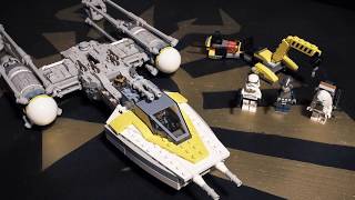 LEGO Y-Wing Timelapse Build