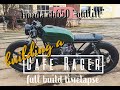 Cafe Racer Honda cb650 "BULLITT" build timelapse