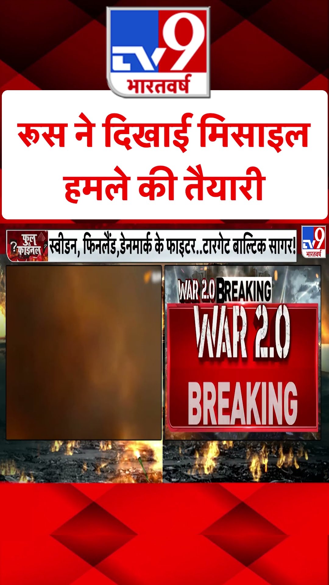 Russia Ukraine War : रूस ने दिखाई मिसाइल हमले की तैयारी  | #shorts