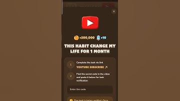 This Habit Change My Life For 1 Month | Memefi Codes | Telegram