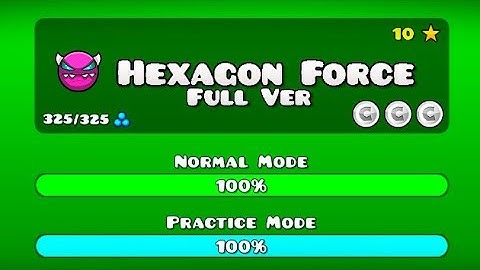 HEXAGON FORCE FULL VERSION GEOMETRY DASH 2.11