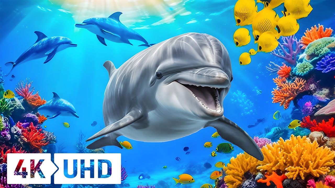 Чудеса глубоководья 4K | Потрясающие морские животные в лучшем аквариуме