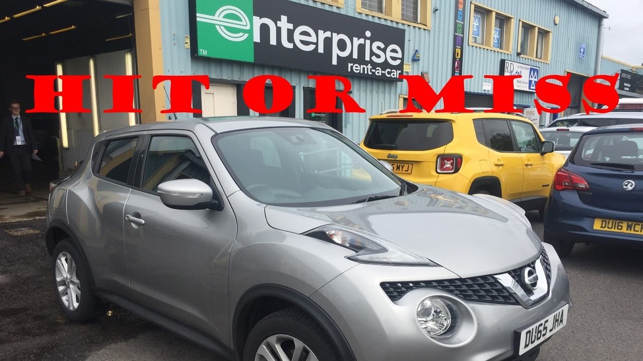 Hire Car Hit or Miss Nissan Juke YouTube