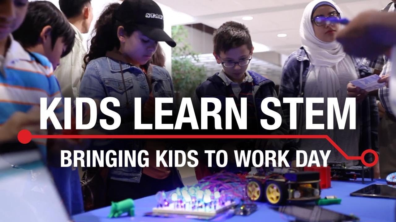 Take our daughters and sons to work day 2018 - YouTube