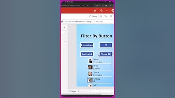 Power Apps Filter a Gallery By Button  #powerapps #canvasapps #microsoftpowerapps
