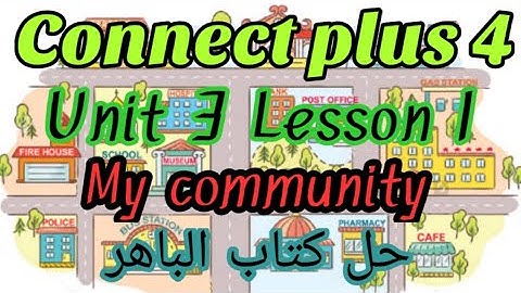 Connect plus primary 4 unit 3 Lesson 1 _ كونكت بلس رابعه ابتدائي الوحده الثالثه الدرس الاول