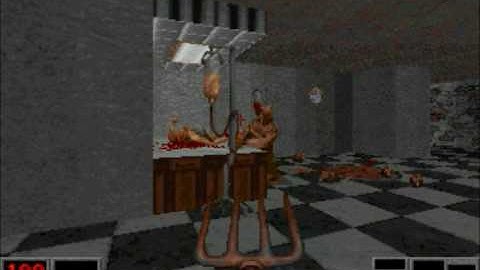 Blood Speedrun - E1M1 in 00"23