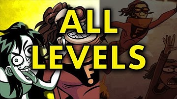 Troll Face Quest: Stupidella and Failman | ALL LEVELS | Walkthrough