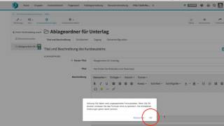 Olat 10 Ordner Verwalten Und Uploadordner Erstellen