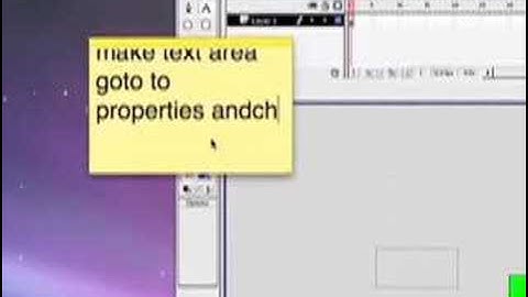 How to make flash clock