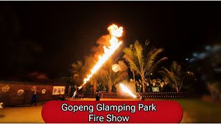 Unforgettable Fire Show At Gopeng Glamping Park Real Flames In Action
