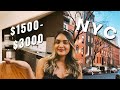 What $1,500 - $3,000 Gets You In Manhattan | NYC Apartment Hunting  in 2021 | East Village & Chelsea