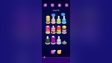 Nut Sort Level 70 Walkthrough | Nuts Sort Level 70