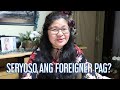 Paano malaman na seryoso sayo ang foreigner at pakasalan kana talagafilipina married with foreigner