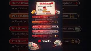Master “Phil” Root Words ❤️ | Learn Vocabulary Fast with Easy Examples! ll