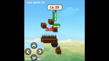 APPLE WORM LEVEL29 | SÂU CAY ĂN TÁO, SIÊU ĐẶC BIỆT CẮT ĐÔI NGƯỜI #shorts #trochoitv