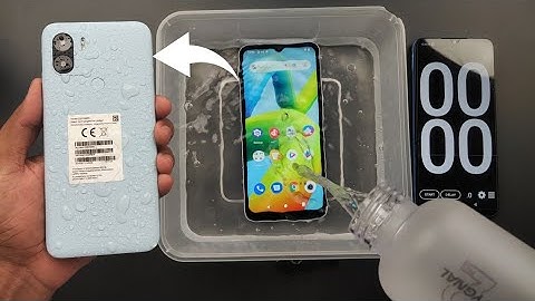 Xiaomi Redmi A1 Plus Water Test | Redmi A1+ Water Proof Or Not !