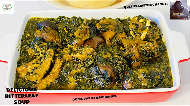 Authentic Nigerian BITTER LEAF SOUP RECIPE| How To Cook Bitterleaf Soup\ OFE ONUGBU RECIPE #Igbosoup