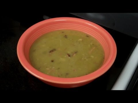 Split Pea and Ham Soup Recipe - How to use left over ham after the holidays!