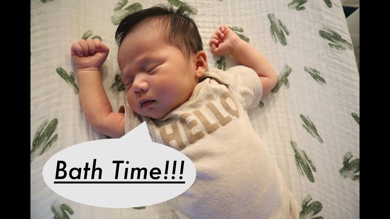 Bath Time w/ Baby Brendan!!!