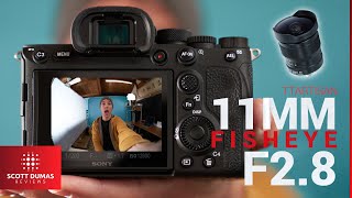 TTArtisan 11mm f2.8 Fisheye Lens Review | Sony E Mount - YouTube