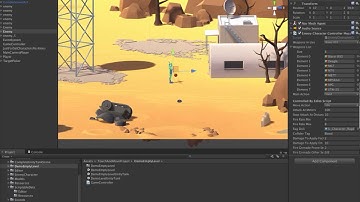 No Coding Add Enemies Unity Tank Scene