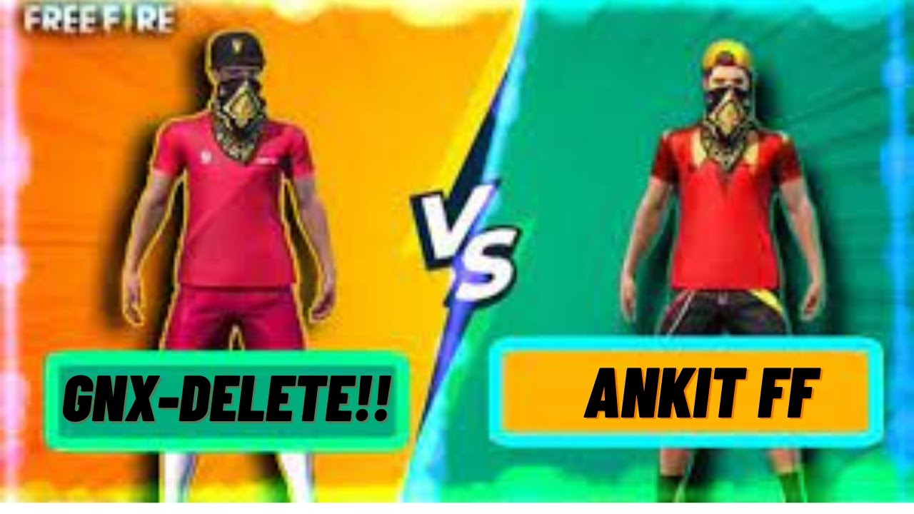 GNX DELETE Vs ANKIT FF 1v1 Aukaat Ki Baat YouTube