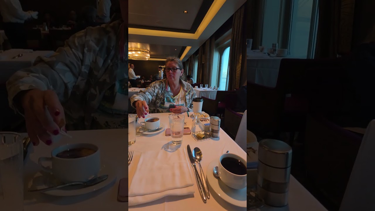 TASTE Restaurant on NCL Norwegian Bliss Cruise 🛳 Breakfast on last morning Smoked Salmon Bagel 🥯