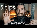 5 MUST KNOW tips for your acoustic playing!